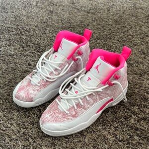 Pink and White Sneakers